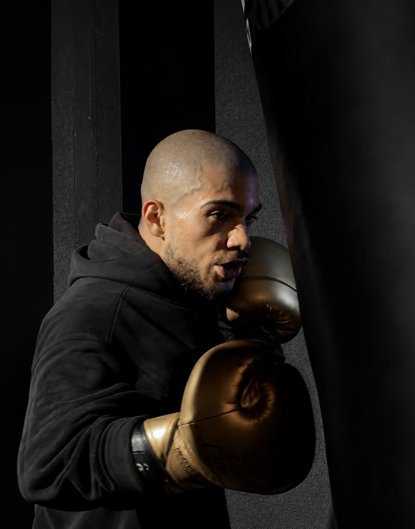Focused close-range boxing training